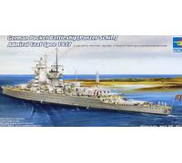 Trumpeter Cuirassé Admiral Graf Spee 1937 Kit 1:700 Modèle Bausatz NEU Kit