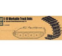 Trumpeter E-10 E10 Chenilles 11/12mm Modèle De Char Kit NEU 1:35