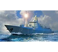 Maquette Bateau Pla Navy Type 052d Destroyer Trumpeter 06732 1/700ème Maquette C