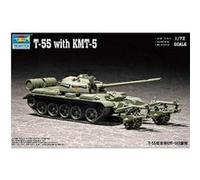 Trumpeter - Maquette Char moyen soviétique T-55 avec système KMT-5 1960