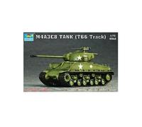 Trumpeter Maquette Char moyen US M4A3E8 Sherman – Kit 07225 (T66 Track)