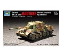 Trumpeter - Maquette Char : Sd.Kfz 186 Jagdtiger avec zimmerit
