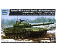 Trumpeter - Maquette Char Soviet T-72 Ural with Kontakt-1 Reactive Armor 09602 1/35ème Maquette Char Promo