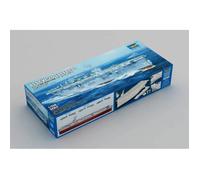 TRUMPETER - Maquette Porte-avion Uss Cve-26 Sangamon Trumpeter 05369 1/350ème Maquette Char Promo - Ref : 12881