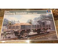 Trumpeter Mittel TRU01518 Kit de modélisme de Voiture de gondole Bas côtés de l'armée Allemande