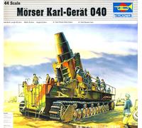 Trumpeter - Mortier Dispositif Karl 040 40 Modèle-kit - 1:144 Neuf Astuce Ovp