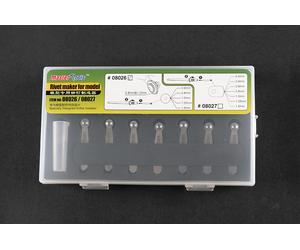 Trumpeter Rivet Maker Jeu 1 - Gezahnte Roue pour Rivets Puits Gravures