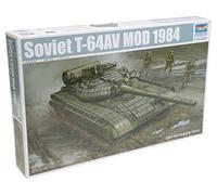 Trumpeter Soviet T-64av Mod 1984 Model Kit (135 Scale)
