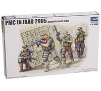 Trumpeter Set de 4 figurines PMC en Irak – Équipe de mouvement de feu – 1:35 – Neuf
