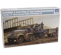 Trumpeter Maquette Sd.Kfz.7/2 3,7 cm Flak 37 – Échelle 1:35 – Version de début (TRU01525)