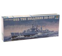 Trumpeter TRU05304 USS The Sullivans DD537 Destroyer Model Kit, Divers, Mittel