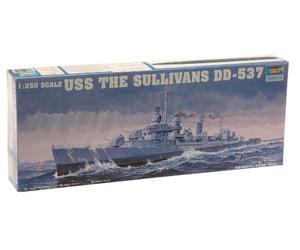Trumpeter TRU05304 USS The Sullivans DD537 Destroyer Model Kit, Divers, Mittel