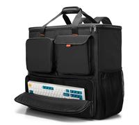 Trunab Mallette de Transport pour Tour PC Bureau avec Plusieurs Poches de Rangement, Sac à Dos pour Tour PC Gamer, Sac à Main du Voyage pour Clavier, Câble, Souris et Casque (Conception Brevetée)