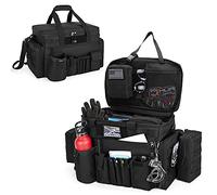 Trunab Police Range Bag, Tactique Molle de Patrouille, Organisateur de Siège Avant de Voiture, Sac de Voyage Militaire avec Bandoulière, Compartiment pour Laptop 15,6"