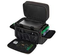 Trunab Sac de Transport pour Console Compatible avec Xbox Series X, Étui de Transport avec Plusieurs Poches de Rangement pour Manettes Xbox, Jeux, Disque Dur Portable et Autres Accessoires, Noir