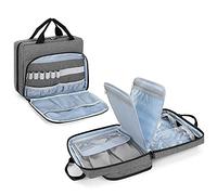 Trunab Sac Stethoscope Etui Stéthoscope, Compatible avec 3M Littmann/MDF/ADC et Autres Accessoires, Trousse Premier Secours Vide, Trousse Pharmacie avec Plusieurs Pochette, Gris