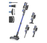 Trunera Aspirateur Balai sans Fil, Aspirateur Puissant, Léger & Rechargeable, Aspirateur sans Fil Vertical Portable pour Tapis, Poils d'animaux, Maison & Voiture