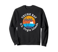 Trunk Bay Beach U.S. Virgin Islands Summer Vacation Souvenir Sweatshirt
