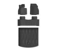 Trunk Liner Mat pour BYD pour Sealion 7 EV 2024 2025 Tapis Sol Doublure Coffre Coussinet Coffre TPE 3D Tapis Pied Ensemble Étanche Conduite À Gauche Droite Tapis Coffre Voiture(LHD 4pcs Set)