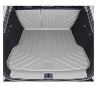 Trunk Liner Mat Tapis Coffre Amélioré TPE pour Zeekr pour 7X 2025 avec Bords Surélevés Imperméables Une Couverture Complète Compris Les Seuils Porte Zone Coffre Tapis Coffre Voiture(Gray Half)