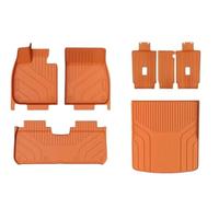 Trunk Liner Mat Tapis Sol TPE pour Lixiang L7 2024 2025 pour L7 pour Pro pour Max pour Ultra Imperméables Antidérapants pour Voiture Moquette Tapis Coffre Tapis Coffre Voiture(6PCS Set O)