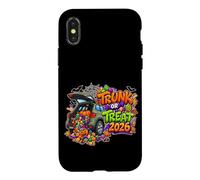 Trunk Or Treat 2026, Halloween, Candy Car Party Coque pour iPhone X/XS
