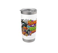 Trunk or Treat 2026, Halloween, Candy Car Party Gobelet isotherme en acier inoxydable double paroi