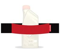 TrunkExpert Bandes Scratch Voiture 30x5x0.3cm Organisateur de Coffre Flexible Résistant Rouge Fixation Étanche Objets Transportés