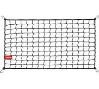 TrunkExpert Filet de Coffre Compatible avec Audi Q7 I SUV : 2005-2015 Filet à Bagages avec 4 Crochets pour Fixer l'organisateur de Filet de Coffre Organisateur élastique