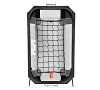 TrunkExpert Kappa K'Mission filet de Coffre - valises latérales - Valise Moto - Sac Filet de Coffre - Noir - 36 l