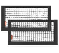 TrunkExpert Sac en Filet Universel avec Fermeture scratch 20x50cm Sac de Rangement Fixation Multi-Usage Siège Arrière Organisateur de Rangement Mural avec Fermeture scratch Accessoires de Voiture 2pcs