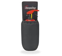 TrunkExpert Support pour extincteur de Voiture Organisateur Protection Incendie Transport sécurisé Extincteur Montage Facile Universel Hauteur 29 cm Largeur 10,5 cm Matière Cordura