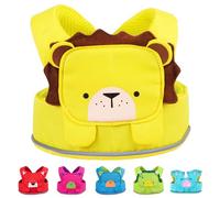 Trunki ToddlePak - Rênes, Harnais de Sécurité pour Enfants - Leeroy le Lion (Jaune)