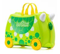 Trunki Valise à Roulettes pour Enfants et Bagages à Main pour Enfants : Valise à Roulettes Dudley le Dinosaure (Vert)