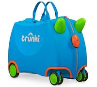 TRUNKI Valise pour enfant avec roues avant à 360° - Valise à main de 17,6 litres - Bagage de cabine à roulettes - Valise de voyage légère pour enfant avec sangle de traction - 46 × 21 × 31 cm.