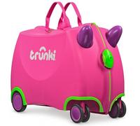 TRUNKI Valise pour enfant avec roues avant à 360° - Valise à main de 17,6 litres - Bagage de cabine à roulettes - Valise de voyage légère pour enfant avec sangle de traction - 46 × 21 × 31 cm.