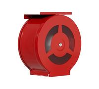 TRUNXU istributeur Papier Toilette, Dévidoir Papier Toilette, Porte Papier Toilette Mural, Usage Commercial, Acier Inoxydable, avec Serrure(Red)