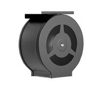 TRUNXU istributeur Papier Toilette, Dévidoir Papier Toilette, Porte Papier Toilette Mural, Usage Commercial, Acier Inoxydable, avec Serrure(Gray)