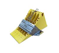 Trupa Cale de roue pour camion 6500kg, 6,5 t Sabot de roue et calage de frein DIN 76051-E53 + support