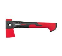 Truper Hache 0,5 kg, nylon rouge, 14 cm, Charpentier, Moderne, pour Couper et Fendre du Bois
