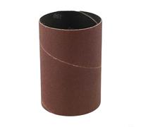 Trurovem 1 manchon de ponceuse de 115 mm pour ponceuse oscillante, bandes de papier grain 80, 38/51/76 mm de diamètre, roue de polissage du bois pour le retrait de matériau (38 mm grain 80)