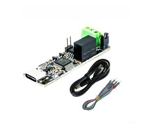 Trurovem Adaptateur USB vers CAN MKS CANable V2.0 Pro avec isolation de 5,7 kV, prend en charge CAN FD 2.0A/B jusqu'à 5 Mbps pour le débogage industriel et le contrôle du moteur sur Raspberry Pi