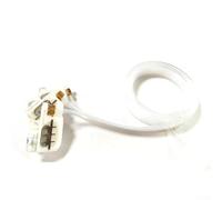 Trurovem Bloqueur d'encre UV pour imprimantes DTG DTF R1390 L800 L805 R290 6 couleurs rechargeables avec tubes de 1 m, 1,5 m, 2 m, plastique blanc anti-obstruction (1,5 m)