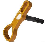 Trurovem Boulon de poignée en alliage d'aluminium pour vélo pliable Poday, pour poignée de robinet usiné CNC, plaque de serrage légère de 20 g, accessoires noirs, rouges, jaunes, argentés (doré)