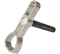 Trurovem Boulon de poignée en alliage d'aluminium pour vélo pliable Poday, pour poignée de robinet usiné CNC, plaque de serrage légère de 20 g, accessoires noirs, rouges, jaunes et argentés (argent)