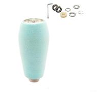 Trurovem Bouton de moulinet de pêche EVA de rechange pour DRT MK1 compatible avec Daiwa Tatula pour Metanium pour Curado Baitcasting Pièces de moulinet Violet Or Rouge (1 ensemble argenté)