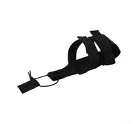 Trurovem Ceinture réglable pour bouteille d'eau avec sangle, pochette de transport pour tasses de 9 à 10 cm de diamètre jusqu'à 22 cm de hauteur, étui en polyester léger pour la randonnée (noir)