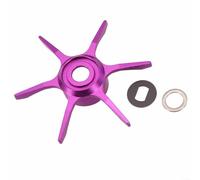 Trurovem e déchargement de frein modifiée pour moulinets Daiwa Baitcasting, outil de vis à ressort en métal pour Steez Tatula Ryoga Alphas AIRs, 65 mm de diamètre pour la pêche (violet)