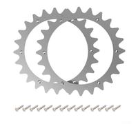 Trurovem Crampons antidérapants en acier pour tondeuse à gazon Segway Navimow i105E i108E, kit de clous de traction pour tondeuse à gazon robotique, meilleure adhérence pour les pentes et l'herbe