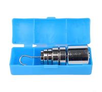 Trurovem Ensemble de poids à fente 200 g, 50 g, 20 g, 10 g avec cintre et boîte pour équipement de laboratoire de physique, mécanique, expérience, poids en salle de alance de recherche